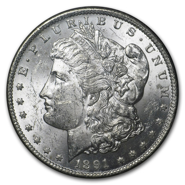 1891-CC GSA Morgan Dollar (BOX & COA)