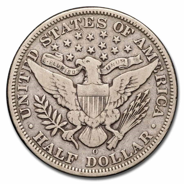 $1 FV 90% Silver Barber Half Dollars - VF