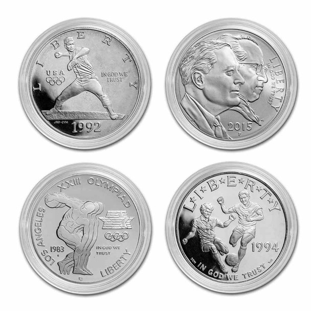 U.S. $1 Modern Silver Commemorative Coin