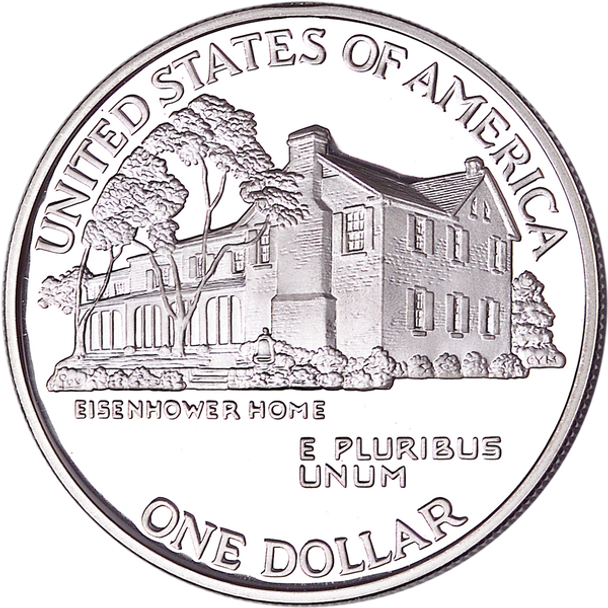 1990-P Eisenhower Silver Commemorative- Proof