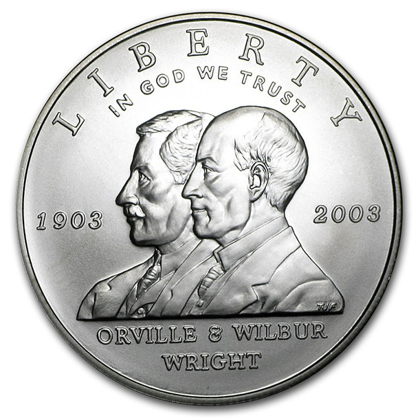 2003-P $1 First Flight Silver Commem - Proof