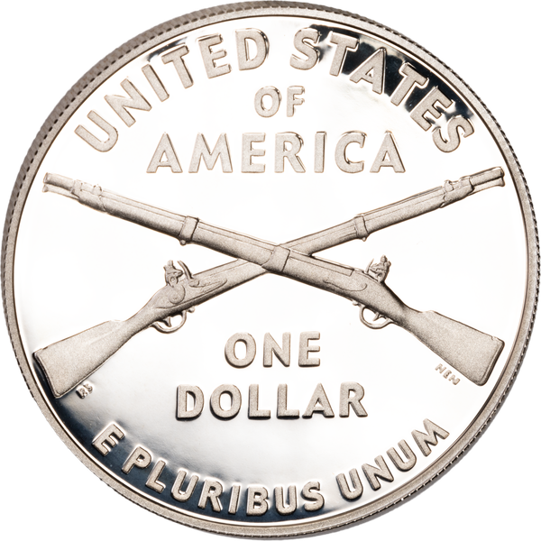 2012-W $1 Infantry Soldier Silver Commem - BU