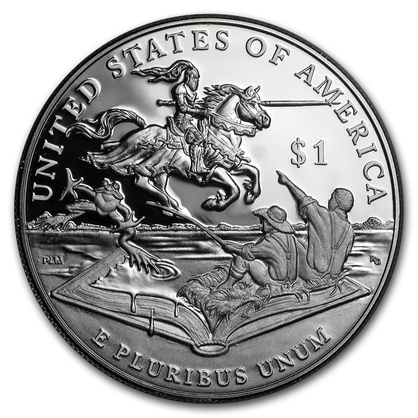 2016-P $1 Mark Twain Silver Commem - Proof