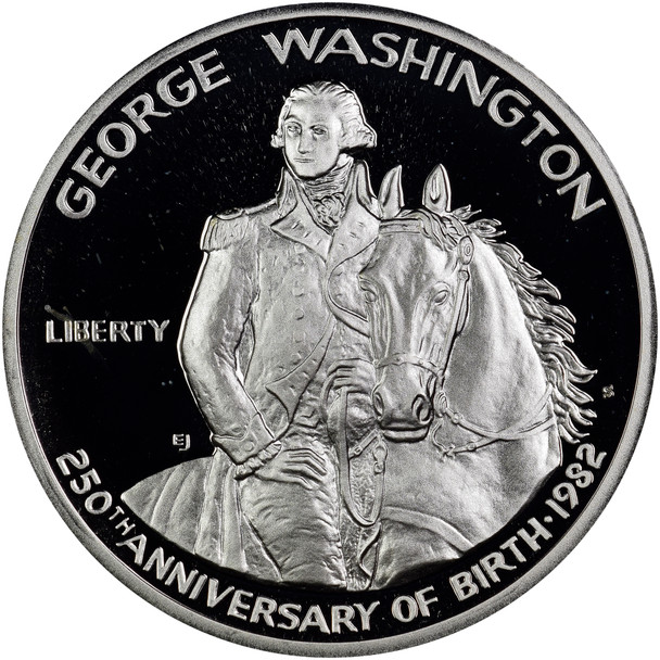 1982-S George Washington Silver Half Dollar - Proof