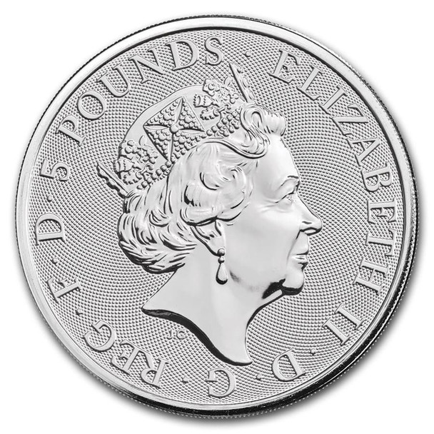 2019 2 oz Silver Great Britain Queen's Beasts - Falcon 2019 2 oz Silver Great Britain Queen's Beasts - Falcon