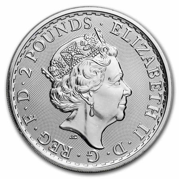 1 oz Great Britain Silver Britannia .958 (1997-2012)