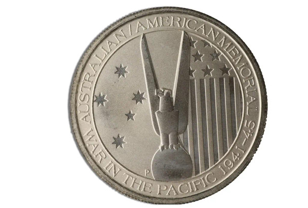 Australia 1/2 oz WWII Silver Coin (Year Varies) Australia 1/2 oz WWII Silver Coin (Year Varies)