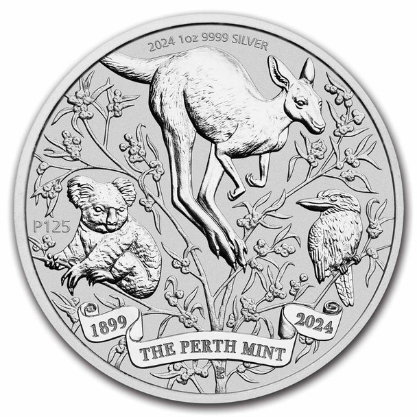 2024 1 oz Perth Mint Anniversary Silver Coin