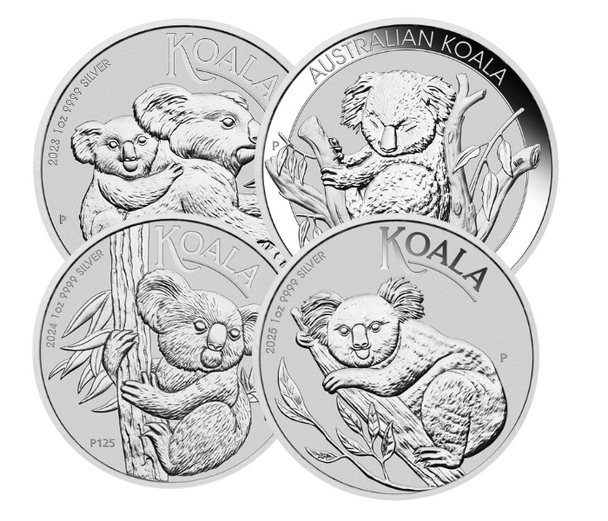 Australian Silver Koala - Kilo - BU (Year Varies) Australian Silver Koala - Kilo - BU (Year Varies)