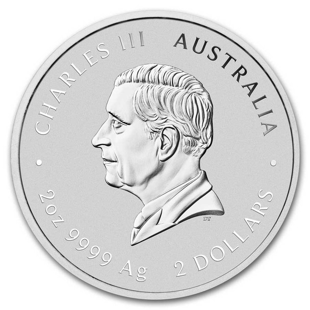 2025 2 oz Australia Silver Lunar Snake BU - Series III 2025 2 oz Australia Silver Lunar Snake BU - Series III