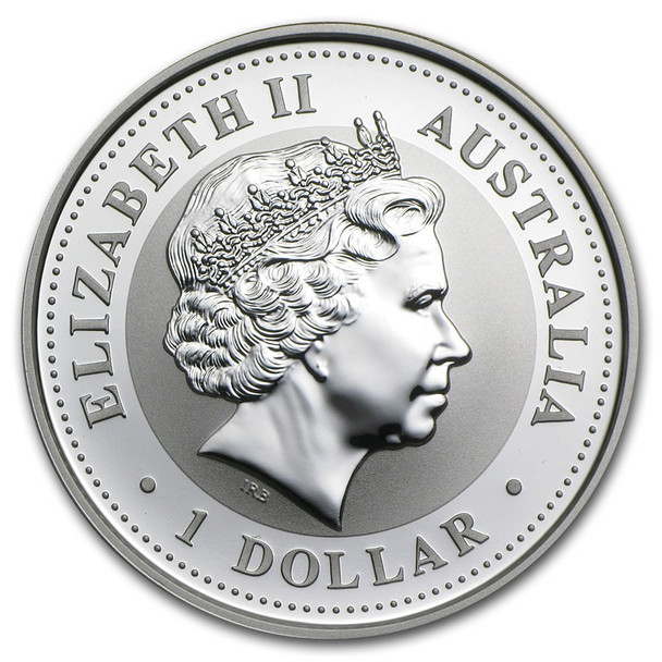 1999 1 oz Australia Silver Lunar Rabbit BU - Series I 1999 1 oz Australia Silver Lunar Rabbit BU - Series I
