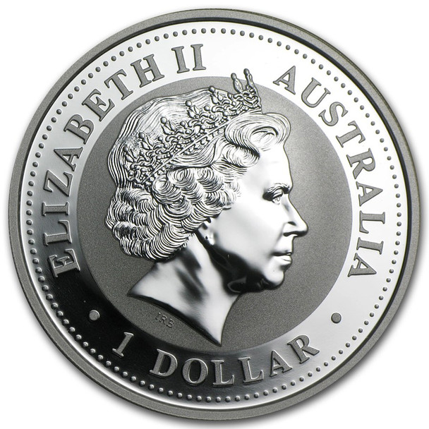 2003 1 oz Australia Silver Lunar Goat - BU - Series I 2003 1 oz Australia Silver Lunar Goat - BU - Series I