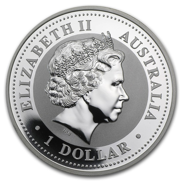 2007 1 oz Australia Silver Lunar Pig BU - Series I 2007 1 oz Australia Silver Lunar Pig BU - Series I