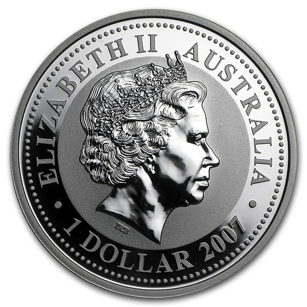 2009 1 oz Australia Silver Lunar Ox BU - Series I 2009 1 oz Australia Silver Lunar Ox BU - Series I