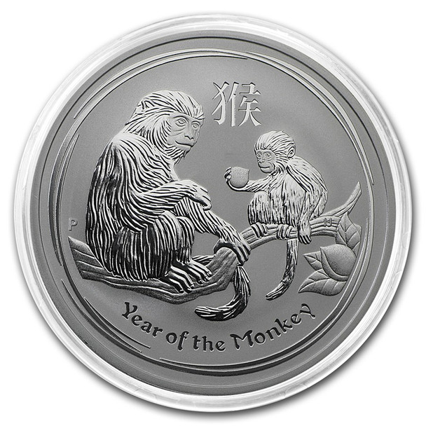2016 1 oz Australia Silver Lunar Monkey BU - Series II 2016 1 oz Australia Silver Lunar Monkey BU - Series II