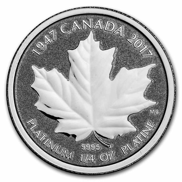 Platinum Maple Leaf - 1/4 oz (Year Varies)