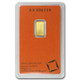 1 gram Gold Bar - Valcambi (Carded)