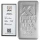 1 Kilo Silver Bar - Frontier Mint (Frosted)