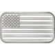 1 oz Silver Bar - American Flag Design