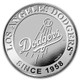 1 oz Official Major League Baseball Silver Round (Los Angeles Dodgers)