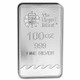 100 oz Silver Bar - Britannia