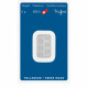 5 gram Palladium Bar - Argor-Heraeus (Carded)