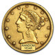 $5 Liberty Gold Half Eagle XF