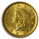 $1 Gold Liberty Type 1 BU