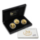 2006 20th Anniversary Gold Eagle Three Coin Set w/ Box & COA