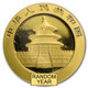 1/10 oz China Gold Panda BU-Sealed