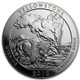 2010-P 5 oz ATB Yellowstone Silver Coin - Burnished (Cap Only)