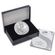 2007-W Burnished Silver Eagle (Box & COA)