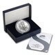 2008-W Reverse of 2007 Burnished Silver Eagle (Box & COA)