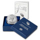 2019-W Burnished Silver Eagle (Box & COA)