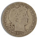 $1 FV 90% Silver Barber Quarters - G-F