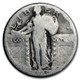 $1 FV 90% Silver Standing Liberty Quarters- No Date