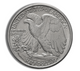 $1 FV 90% Silver Walking Liberty Half Dollar - AU