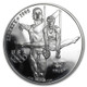 1995-P $1 Gymnast Silver Commem - Proof