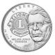2017-P $1 Lions Club Centennial (Melvin Jones) Silver Commem - Proof