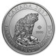 2017 1.5 oz Canadian Grizzly Bear Silver Coin