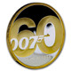 2022 2 oz Silver 60 Years of Bond Proof Gilded Coin 2022 2 oz Silver 60 Years of Bond Proof Gilded Coin