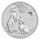 2023 5 oz Australia Silver Lunar Rabbit BU - Series III 2023 5 oz Australia Silver Lunar Rabbit BU - Series III