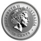 2001 1/2 oz Australia Silver Lunar Snake BU - Series I 2001 1/2 oz Australia Silver Lunar Snake BU - Series I