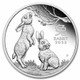 2023 Silver Australia Year of the Rabbit Proof 3-Coin Set 2023 Silver Australia Year of the Rabbit Proof 3-Coin Set