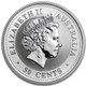 2004 1/2 oz Australia Silver Lunar Monkey BU - Series I 2004 1/2 oz Australia Silver Lunar Monkey BU - Series I