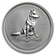 2006 1/2 oz Australia Silver Lunar Dog BU - Series I 2006 1/2 oz Australia Silver Lunar Dog BU - Series I
