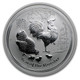 2017 1/2 oz Australia Silver Lunar Rooster BU - Series II 2017 1/2 oz Australia Silver Lunar Rooster BU - Series II