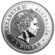 2000 1 oz Australia Silver Lunar Dragon - BU - Series I 2000 1 oz Australia Silver Lunar Dragon - BU - Series I