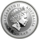 2001 1 oz Australia Silver Lunar Snake - BU - Series I 2001 1 oz Australia Silver Lunar Snake - BU - Series I