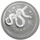 2013 1 oz Australia Silver Lunar Snake BU - Series II 2013 1 oz Australia Silver Lunar Snake BU - Series II